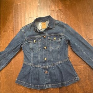 GAP Women's Dark Blue Jean Jacket